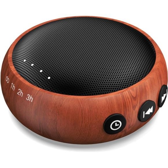 Small Sound Machine Brown Noise Machine 30 Soothing Natural Sounds Rain - Picture 1 of 8